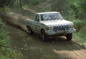 Bill Holmes / Brian Maxwell sling rocks in their Ford F-150.