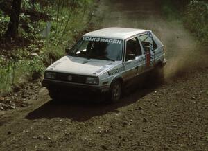 Guy Light / Jimmy Brandt in their VW GTI were fast in Production class.