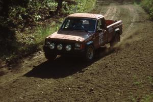 Roger Hull / Rob Cherry were fastest in the new truck class in their Jeep Comanche.
