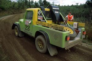 Mike Purzycki / Dan Wernette prepare for the start of the stage in their Jeep Scrambler.