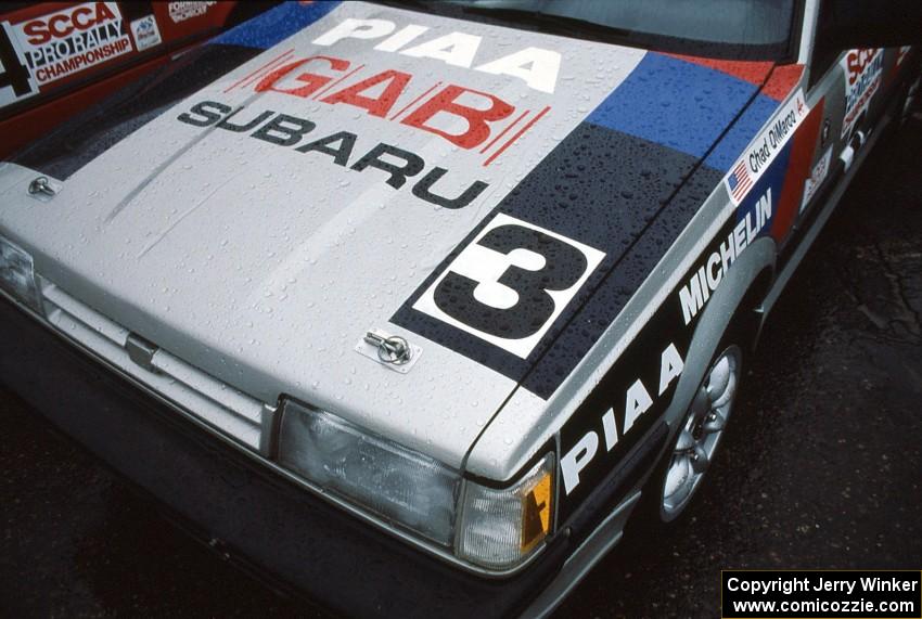 Chad DiMarco / Erick Hauge in their Subaru RXT at parc expose.