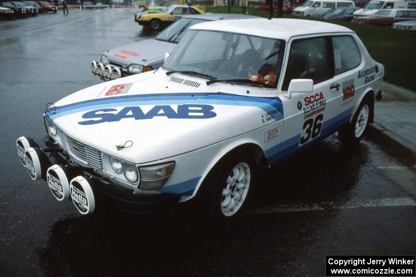 Sandy Liversidge / Boyd Smith in their Gr.A SAAB 99.