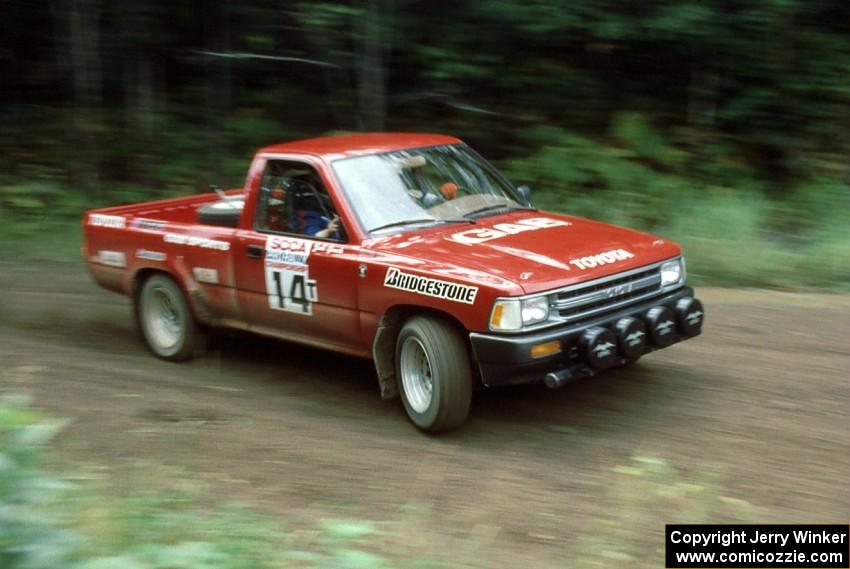 Gary Gooch / Judy Gooch in their Toyota Pickup.