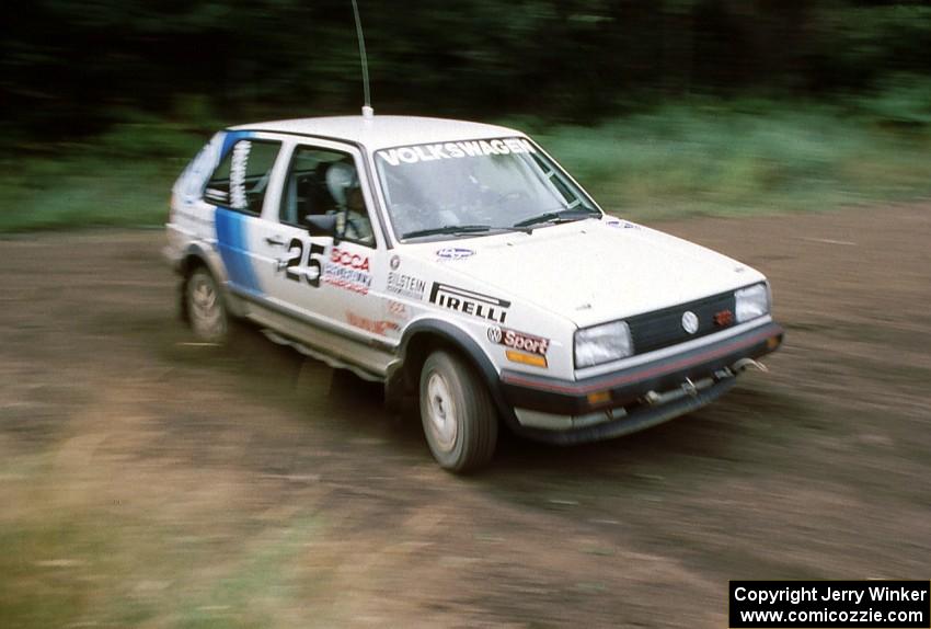 Mark Molnar / Yorgi Bittner in their Production class VW GTI.