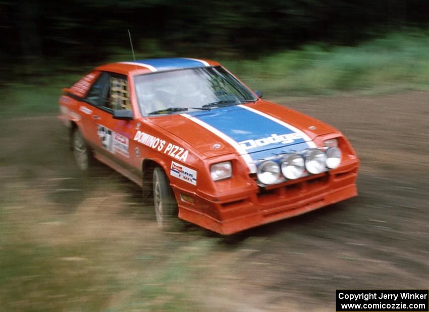 John Daubenmier / Stan Rosen in their Dodge Charger.