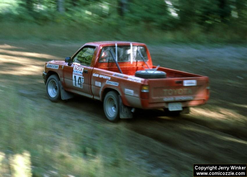 Gary Gooch / Judy Gooch in their Toyota Pickup.