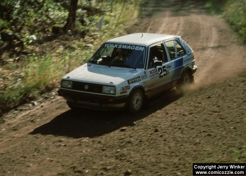 Mark Molnar / Yorgi Bittner in their Production class VW GTI.