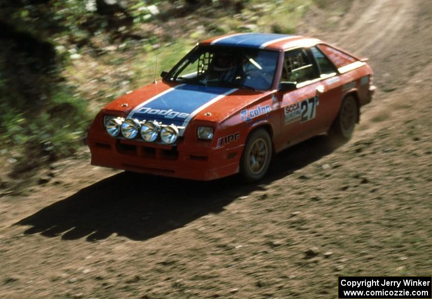 John Daubenmier / Stan Rosen in their Dodge Charger.