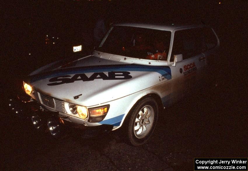 Sandy Liversidge / Boyd Smith took 7th overall, 2nd in Gr. A in their SAAB 99.