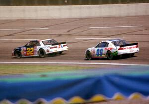 (32) Ted Smokstad's Chevy Lumina and (09) ???'s Chevy Monte Carlo