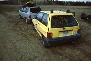 Ken Cashion / Robert Isaac built a budget rally car, a Ford Festiva.
