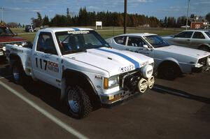 The Ken Stewart / Doc Schrader Chevy S-10 and the Chris Czyzio / Eric Carlson Plymouth Arrow.