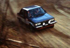 Eric Schroeder / Jennie Mynhier took tenth overall, third in U2, in their VW Jetta.