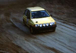 The Ken Cashion / Robert Isaac TAD-built Ford Festiva was the final finisher in eleventh, 4th in U2.