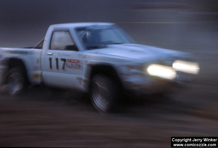 Ken Stewart / Doc Schrader took third overall and 3rd in 4WD in their Chevy S-10.