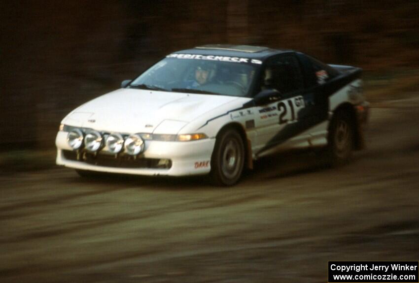 Bryan Pepp / Jerry Stang took third overall and in O4 in their Eagle Talon on its maiden voyage.