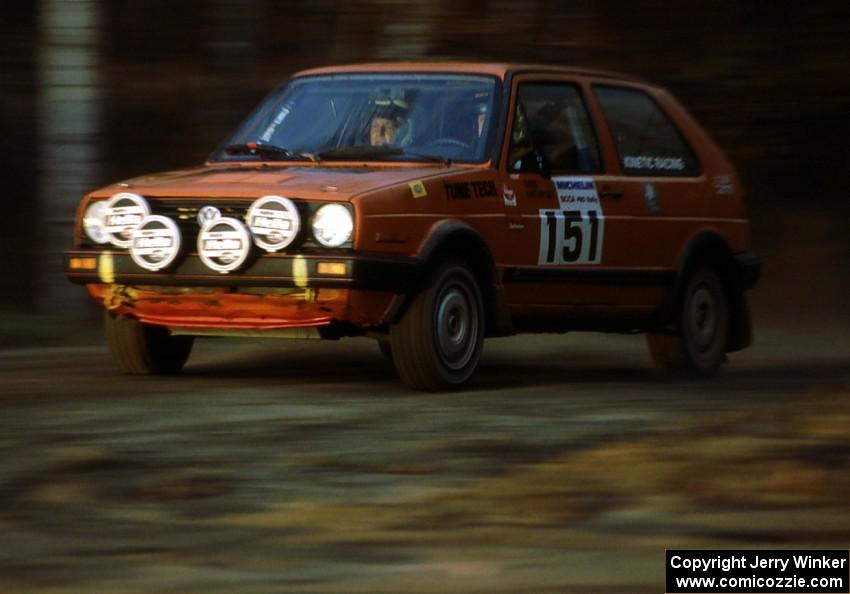 Doug Davenport / Al Kintigh were seventh overall, 2nd in U2, in their VW GTI.