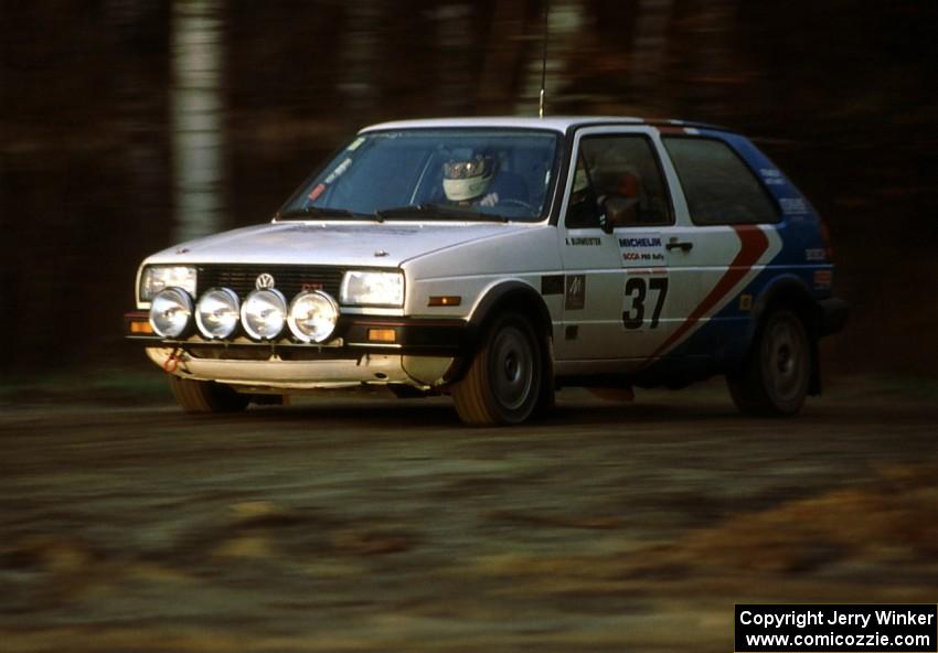 Art Burmeister / Eric Burmeister were a DNF in their VW GTI.