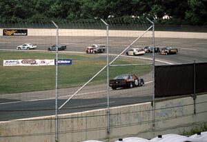 The field streams through turns 1 and 2