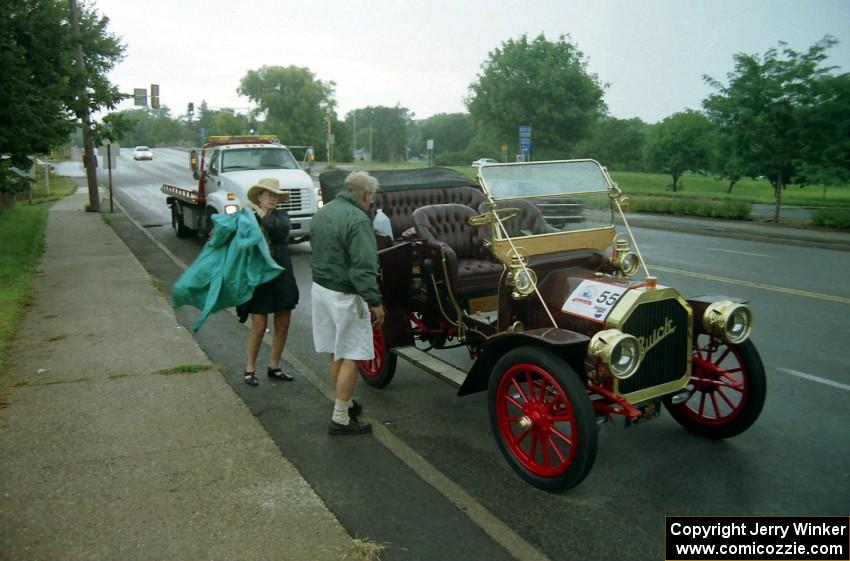 Philip Bray's 1910 Buick was a DNF