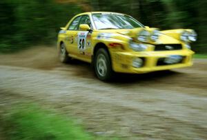 The Steve Gingras / Emily Burton-Weinman Subaru WRX won the event.