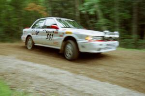 The Todd Jarvey / Rich Faber Mitsubishi Galant VR4 finished in fifth overall.