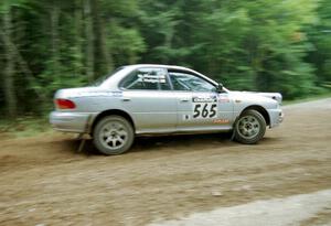 The Russ Hodges / Mike Rossey Subaru Impreza finished 12th overall.