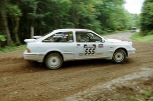 The Colin McCleery / Nancy McCleery Merkur XR4Ti finished 16th overall and 2nd in G5.