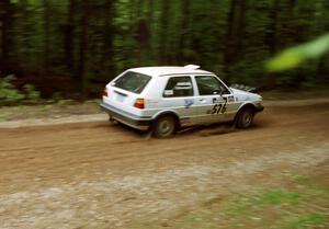 The Doug Davenport / Dave Sterling VW Golf was 24th overall, 7th in G2.