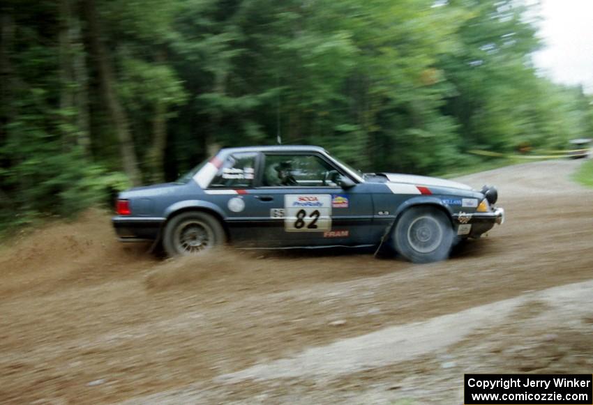 The Mike Hurst / Rob Bohn Ford Mustang was flying however it DNF'ed the event.