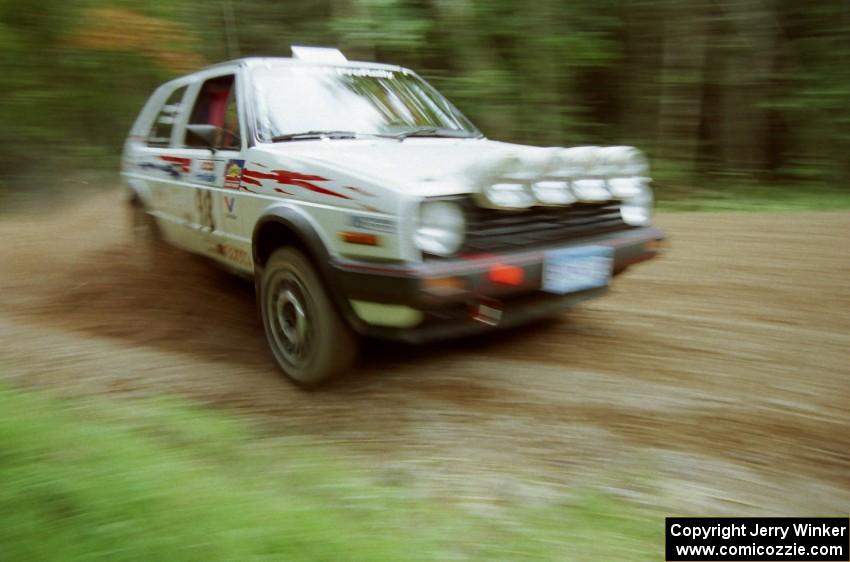 The Bob Nielsen / Heidi Meyers VW GTI took 7th overall and won G2.