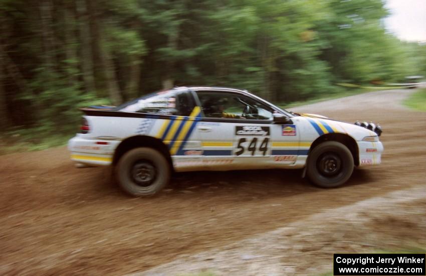 The Dan Malott / Matt Malott Eagle Talon finished 13th overall.