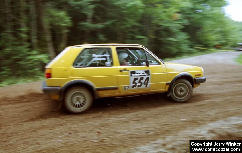 The Mark Buskirk / Paul Fernandez VW GTI was 14th overall and 2nd in G2.