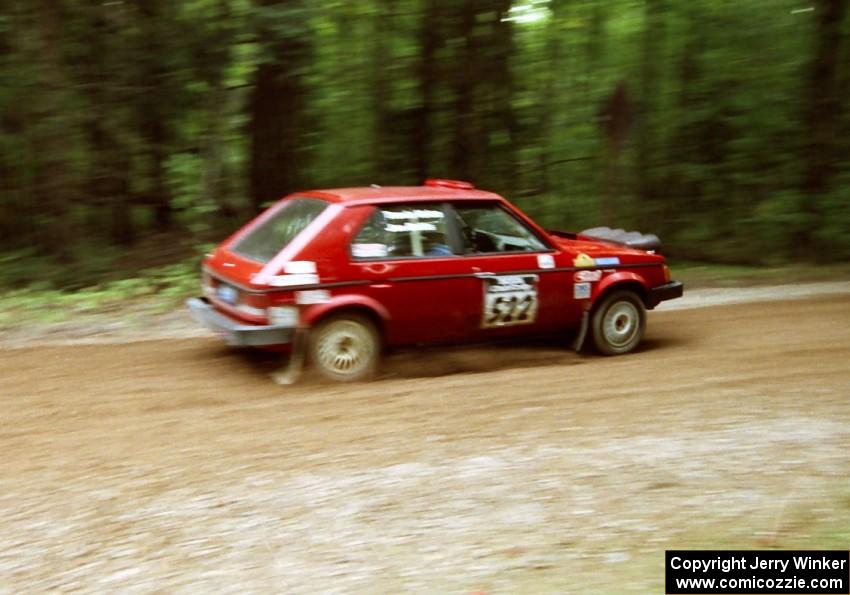 The Jon Butts / Travis Kriza Dodge Omni was a DNF.