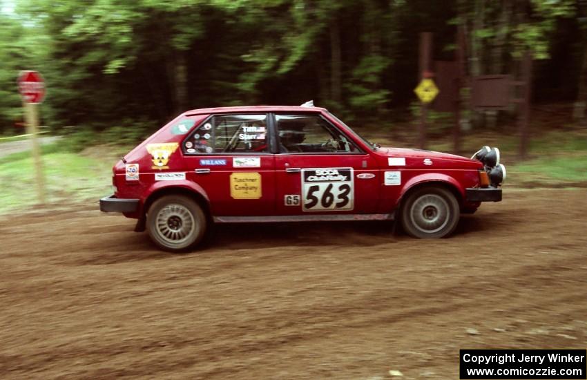 The Gary Starr / Bill Tifft Dodge Omni GLH was a DNF.