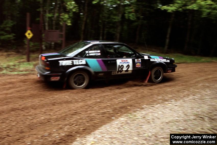 The Jeff Harty / Dave Bruce Pontiac Sunbird Turbo DNF'ed.