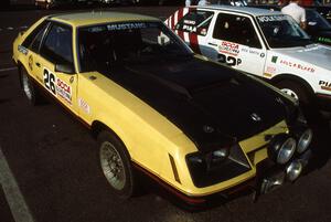 Don Rathgeber / Paul Bacina were back in the Gr.A Hairy Canary Ford Mustang.