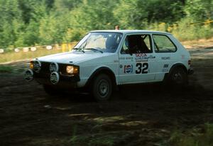 David Beddor / Steven Beddor competed in the divisional rally in their VW GTI.