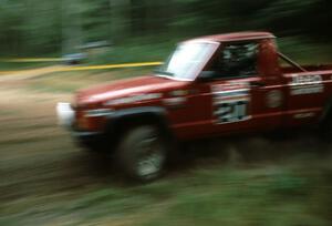 Roger Hull / Rob Cherry took 13 overall, first in truck class in their Jeep Comanche.