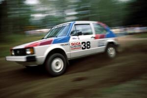 Craig Sobczak / Kevin DeLoughary took seventh in the divisional event in their VW Rabbit.