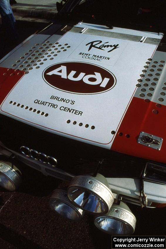 Bruno Kreibich / Jeff Becker Audi Quattro at parc expose.