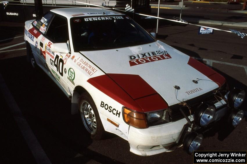 Wojtek Grabowski / Yurek Dabrowski brought their Toyota Celica All-Trac down from Canada.