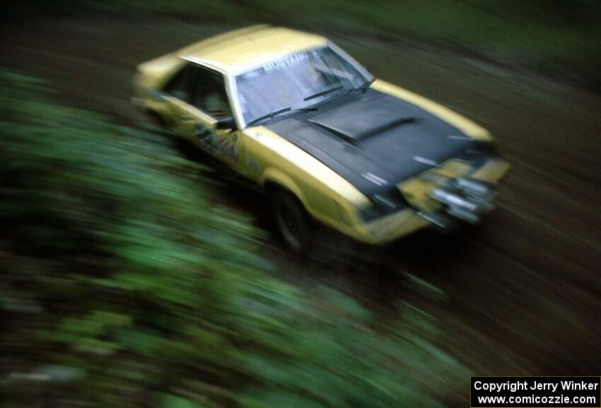 Don Rathgeber / Paul Bacina DNF'ed late in the event in their Ford Mustang.