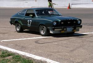 Juan Nazario's C-Prepared Ford Mustang II at Raceway Park