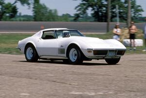 Don Gettinger's A-SP Chevy Corvette at Raceway Park