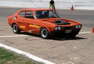 Tom Westrup's G-Prepared Ford Capri at Raceway Park