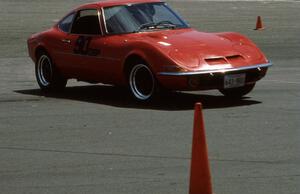 Lee Frisvold's D-SP Opel Manta at Raceway Park