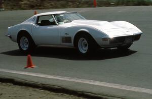 Don Gettinger's A-SP Chevy Corvette at Raceway Park