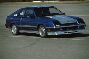 Randy Kehr's E-SP Dodge Shelby Charger at Canterbury Downs lot