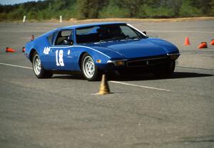 Peter Jarosch's A-SP DeTomaso Pantera at Canterbury Downs lot